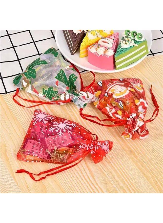 Multicolored Large Organza Drawstring Gift Bags For Wedding Party Favors Jewelry Candy - Image 2